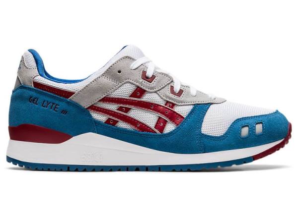 Asics Sportschoenen Heren, GEL-LYTE III Azuurblauw - Asics Schoenen Belgie | B3086451-VT